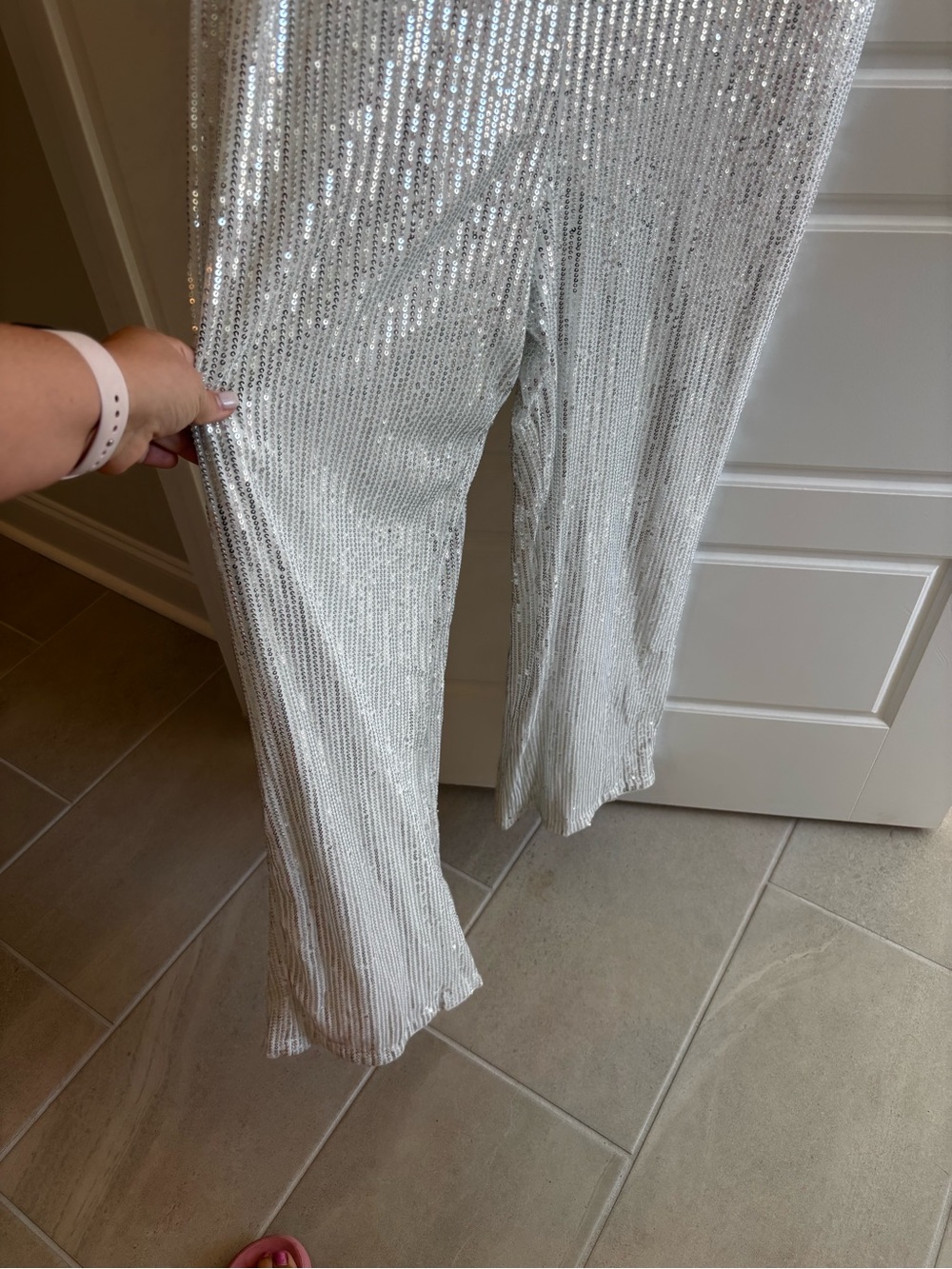 SHEIN sequin jump suit XL - Picture 4 of 5